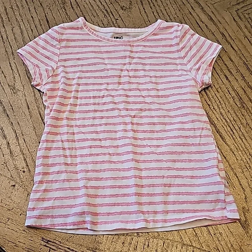 Epic Thread extra soft stripe t shirt size 4T